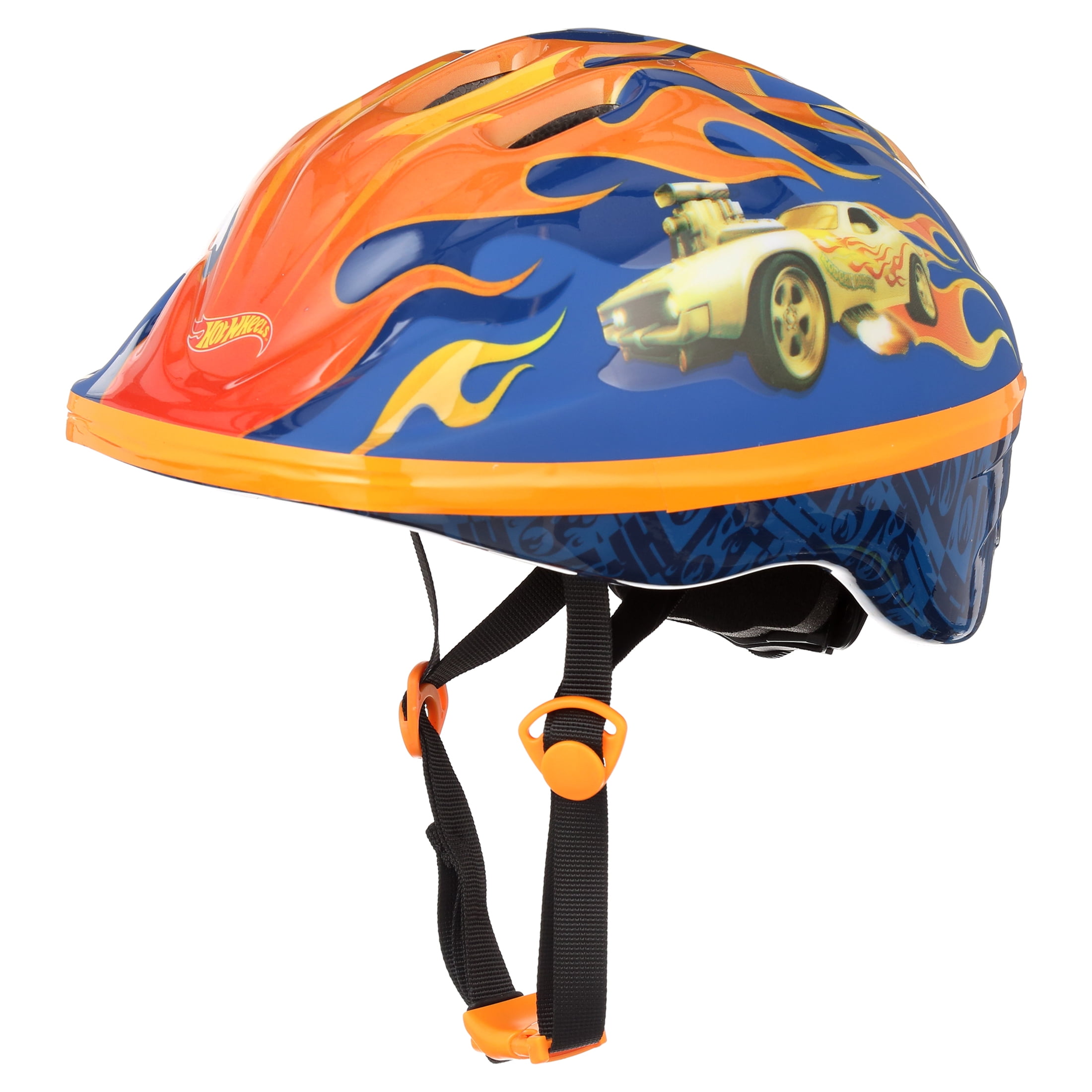 Hot Wheels Helmet with Surprise Bonus Car for Bikes, Skateboards and Scooters for Kids Ages 5+