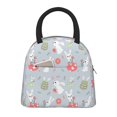 thumbnail image 1 of Balery Bunny cartoon with easter Bolsa de Almuerzo para Mujeres, Caja de Almuerzo, Bolsa de Almuerzo Pequeña Impermeable, Tote de Almuerzo Reutilizable con Gran Capacidad, 1 of 6