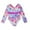 White&Pink, variant on DPOIS Kids Girls One-piece Swimsuit Cartoon Print Bodysuit Swimwear