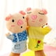 thumbnail image 2 of Marionetas de mano de animales de dibujos animados, juguetes de peluche, guantes, muñeca, juego de narración de cuentos para niños de jardín de infantes, muñeca de mano, 2 of 6