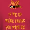 thumbnail image 3 of CafePress - Bee With Us Dark T Shirt - Men's Classic Graphic Cotton T-Shirt, 3 of 4