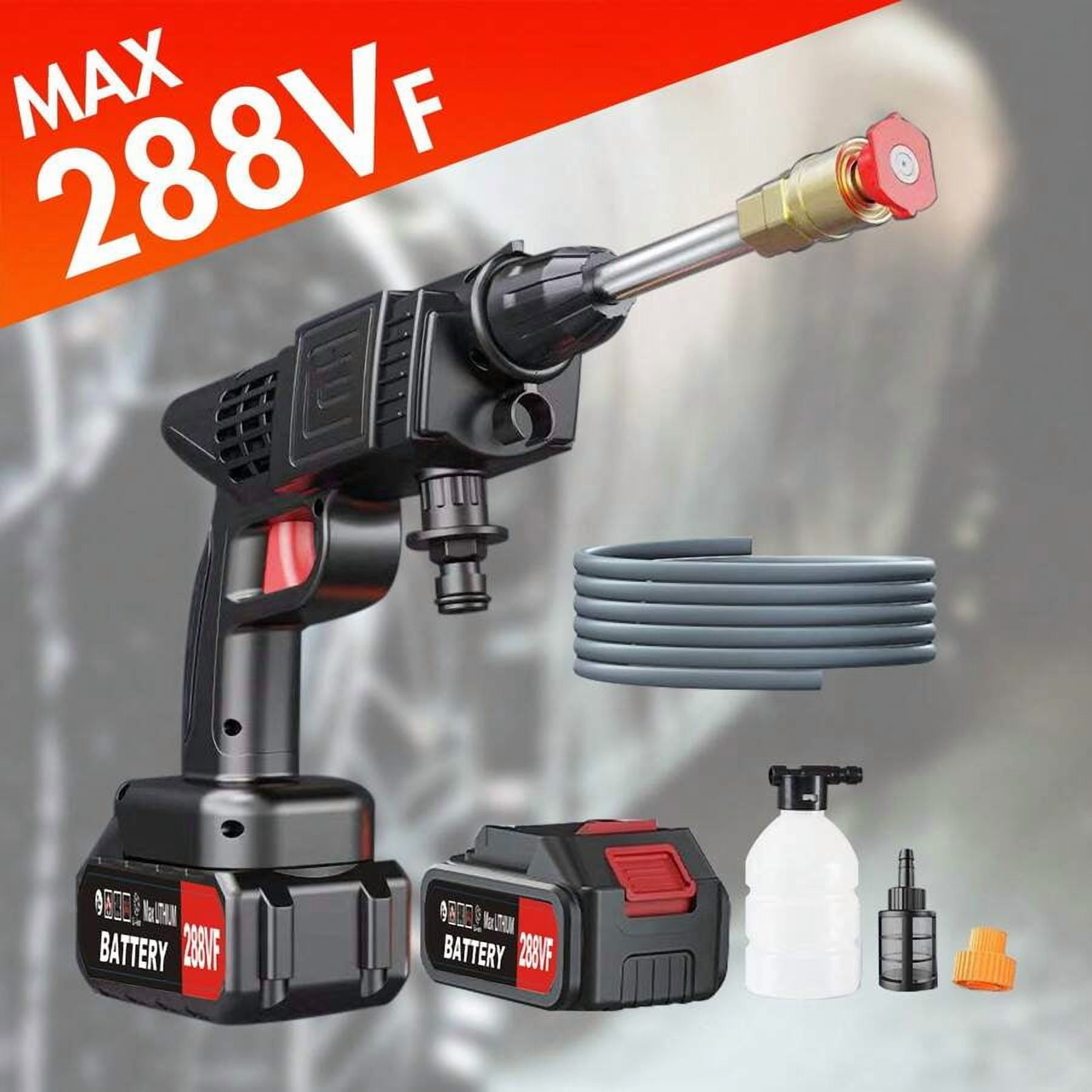 Cordless Portable High Pressure Spray Water Gun,Pressure Washer,Portable Power Washer, Washer Gun Battery Operated,Ultra High Velocity And Easy To Use