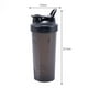 thumbnail image 3 of Botella de agua con agitador de proteínas con vaso mezclador de gimnasio a prueba de fugas a escala (negro) Likrtyny  Libre de BPA, 3 of 8