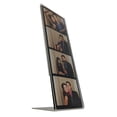 thumbnail image 3 of photo booth nook 2x6 slanted acrylic photo booth frame with silver "step up" inserts, set of 100, 3 of 8