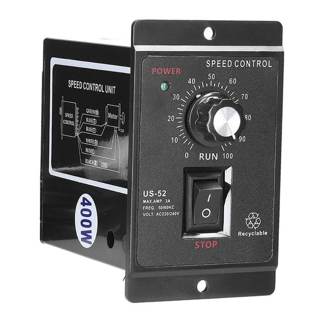 Methold AC 220V 2A PWM Motor Speed Switch Reversible Regulator Switch Controller Electrónica miscelánea