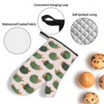 thumbnail image 3 of Fotbe Cute Armadillo for 4Pcs Oven Mitts and Pot Holders, 500℉ Heat Resistant Oven Mitts , Non-Slip Silicone Surface Safe for Baking, Cooking, BBQ, 3 of 6