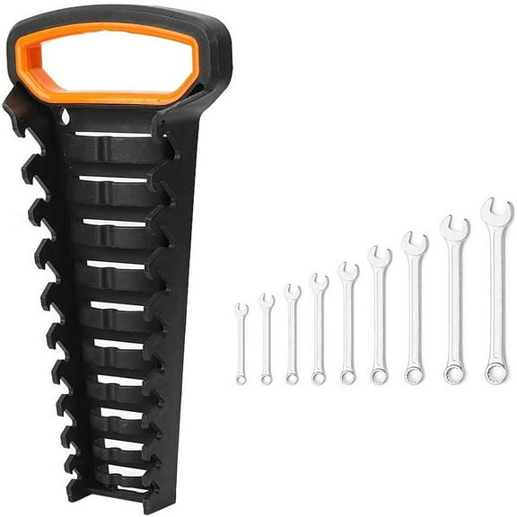 Au New Wrench Rack Storage Tools Spanner Holders Wrench Organizer Sockets Parts 12Pcs Fangkenuo