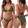 thumbnail image 3 of Disketp Cartoon Fox 1 para Bañador de Dos Piezas para Mujer, Bikini Sexy Halter String, Conjunto de Bikini en Triángulo, 3 of 6