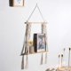 thumbnail image 2 of Estante De Pared De Macramé, Cuerda De Algodón Tejida A Mano, Almacenamiento Para El Hogar, Decoración De 35x65cm Sunnimix Estante de pared tapiz, 2 of 8