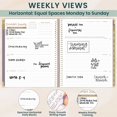 thumbnail image 5 of bloom daily planners Hardcover 2026 Planner, 8.5" x 11", Weekly & Monthly Dated Agenda Organizer with Stickers, Linen Purple, 5 of 23