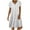 White, variant on Homenesgenics Plus Size Womens Dresses Sun Dress xxxl Summer V-Neck Printing Biscuits Loose Casual Fashion Short Sleeve Dress under $5