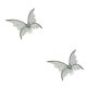 thumbnail image 2 of Jumpingount Butterfly Fairy Wing Fancy Dress Costume Dress Girls Festival Child up Prop Negro 2Conjunto, 2 of 6