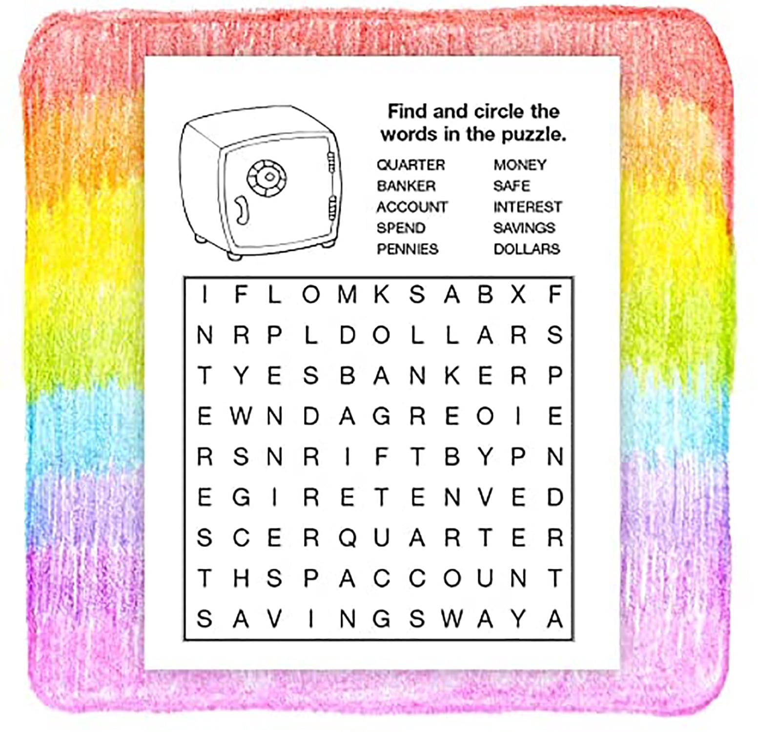 ZoCo: 25 Pack - My Savings Account Kid's Coloring & Activity Books