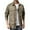 Khaki, variant on Mens Shirts Loose Tooling Outdoor Camouflage Coat Long Sleeve Button Down Shirt Casual Comfy Vintage Relax Fit Tops
