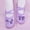 Purple, variant on LvhaoGJOB Girls' Ballet Flats - Soft Flexible Sole, Elegant Design & Flexible Flat Sole