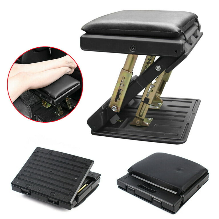 Adjustable Height Foot Rest Stool Ergonomic Desk/Car/Train Comfort