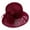 Red, variant on WEIYLL Women Sun Hat Holiday Summer Beach Visor Thin Mesh Bucket Sunshade Portable Lightweight Headwear Cap