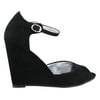 Women's Rampage, Corrine High Heel Wedge Sandal