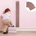 thumbnail image 2 of 1 Set Wooden Growth Chart Kids Height Measurement Ruler Funny Nursery Decorative Milestone Marker, 2 of 7