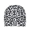 thumbnail image 3 of HOWPAY Slouchy Beanie for Women Men Oversized Windproof Leopard Print Knitted Winter Hats for Cold Weather Soft Warm Unisex Skull Caps, 3 of 3