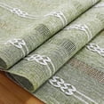 thumbnail image 4 of Namzi Farmhouse Table Runner, Rustic Table Runners with Tassels, Cotton Linen Boho Table Runner, Braided Striped Table Runner 13inch x 72inch, 4 of 4