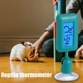 thumbnail image 4 of Peggybuy Reptile Thermometer Hygrometer Digital Meter for Terrarium Tank (Green), 4 of 7