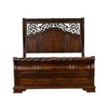 thumbnail image 3 of Liberty Furniture Arbor Place Sleigh Bed in Brownstone Finish - (Queen), 3 of 5