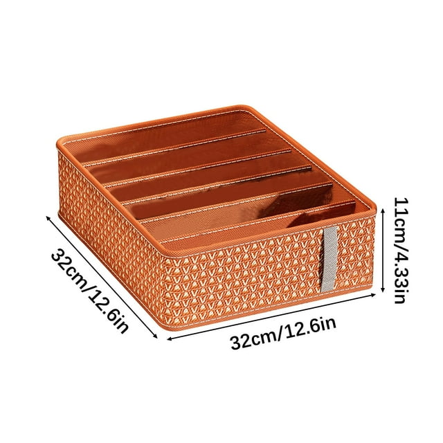 SDNall Organisateur de Garde-Robe en Tissu Maillé avec Tiroirs, Boîte de Rangement à Compartiments Multiples pour sous-Vêtements et Chaussettes, Lavable et Sans Odeur
