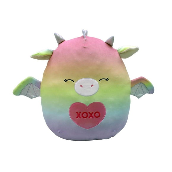 Squishmallows Valentines 16" - Rainbow Dragon