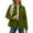 Army Green, variant on Quilted Jackets for Women Zip Up Lapel Patchwork Outerwear Trendy Lightweight Padded Puffer Jacket