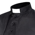 thumbnail image 3 of Solid Pastor Cos Costume Priest Medieval Retro Cosplay Costume Stock - WEVALLEY, 3 of 5