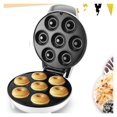 thumbnail image 4 of 1200W Mini Electric Donut Maker Household Breakfast Machine Kitchen Appliance ,Easy to Operate, 4 of 6
