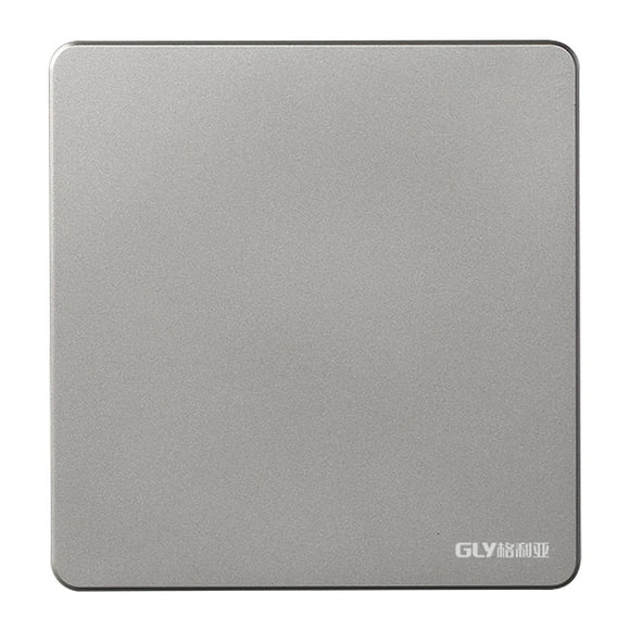 Amdohai Light Switch 15A 250V Single Pole Decorator Wall Light Switch with Wall Plate Quiet On/Off Light Switch Replacement for Home Office Residential