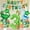 number 3 set, variant on Amandir Dinosaur 6th Birthday Party Decorations for Boys Girl, Foil Green Star Number 6 Dinosaur Balloons with Hat Happy Birthday Banner Hanging Swirls for Dino Baby Shower Kids Party Supplies