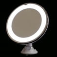 thumbnail image 4 of 10X Magnifying Makeup Mirror with Suction Cup and LED Light Bathroom Mirror, 4 of 6