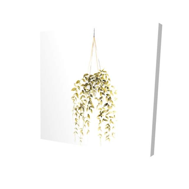 Plante Suspendue - Toile 24"x24 Pouces - Impression à la Demande
