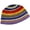 2, variant on CoCopeaunts Ladies Bucket Hat Fashion Rainbow Knitting Spring Autumn Hollow Women Bucket Cap Trendy Outdoor Wide Brim Basin Hat