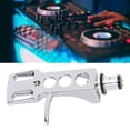 thumbnail image 1 of Tonearm Headshell, Zinc Alloy Firmly Fit Pure Sound Phono Head Shell with  Wires for Vinyl Record Players, 1 of 8