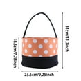 thumbnail image 2 of HUISZJ Halloween Bag Candy Bulk, Reusable Goody Fabric Candy Bucket with Handle, Halloween Trick or Treat Bags for Party Home Supplies (I), 2 of 8