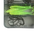 thumbnail image 4 of Aparejo De Para Señuelo De Pesca De Lubina Striper Cebo Para Lucio Lucioperca Tipo De Cola  Un señuelo de pesca Rig, 4 of 8
