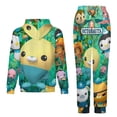 thumbnail image 2 of The Octonauts Unisex Adult Sweatsuits Hoodie & Sweatpants Long Sleeve Hooded Sweatshirt Matching Joggers Tracksuit Sets XS, 2 of 9