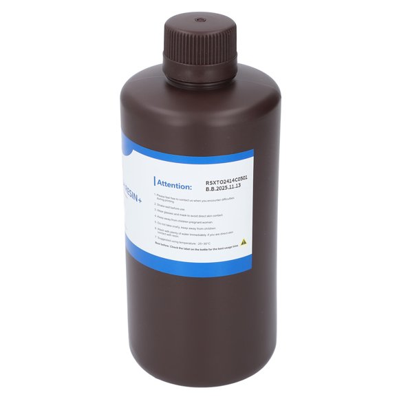 3D Print Resin Water Washable, Castable 3D Print Resin 80 Shore Hardness Transparent for Metal Parts