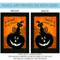 thumbnail image 5 of Toland Home Garden Let's Get Wicked Jack O Lantern Halloween Flag Double Sided 28x40 Inch, 5 of 5