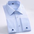 thumbnail image 1 of Chemise Habillée à Manches Longues pour Hommes, Coupe Régulière, Taille M-6TG, 1 of 10