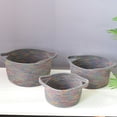 thumbnail image 5 of Joernso Storage Basket Decorative Exquisite Workmanship Hand Woven Portable Desktop Toy Basket for Laundry, 5 of 8