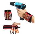 thumbnail image 3 of 3 Magnetic Wristband Pocket Tool Belt Pouch for Holding Screws and Tools with Size 330 X 88 MM, 3 of 6