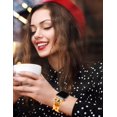 thumbnail image 5 of Correa De Pavo De Acción De Gracias Compatible Con Apple Watch Band 38 Mm, 40 Mm, 41 Mm, 42 Mm, 44 Mm, 45 Mm, 46 Mm, 49 Mm, Pulseras Deportivas De Silicona Suave Para Hombres Y Mujeres Para Iwatch Ult, 5 of 5