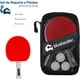 thumbnail image 2 of Set de 2 Raquetas y 3 Pelotas de Ping Pong Bluelander con Funda, 2 of 5