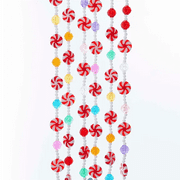 Kurt Adler 9' Plastic Multi Candy Garland