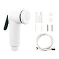 thumbnail image 1 of WHEANG Water Pipe Nozzle Multi Functional Bathroom Pressure Booster Spray Set High Pressure Rinse & Feminine Wash Nozzle Faucet Companion One Size White, 1 of 4